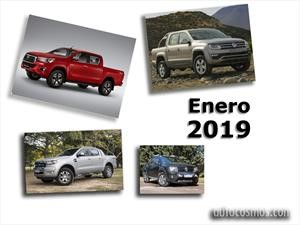 Top 10: Las pick-ups más vendidas en enero 2019