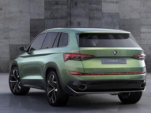 Skoda VisionS con propulsión híbrida enchufable