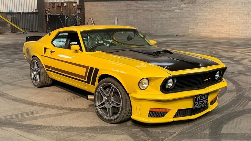 Mustang con mecánica ¡Mercedes! alcanza los 700 CV