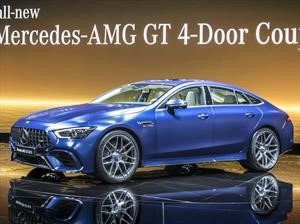 Mercedes-AMG GT 4 Puertas Coupe, con más espacio y potencia