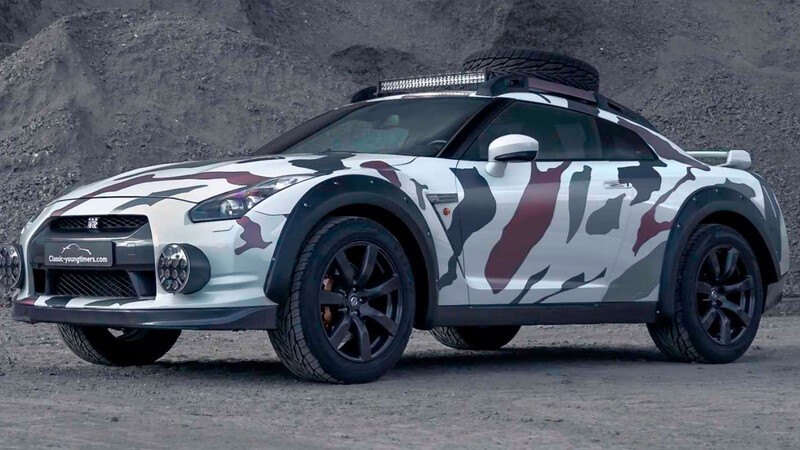 Godzilla 2.0, el Nissan GT-R se convierte en un monstruo todoterreno