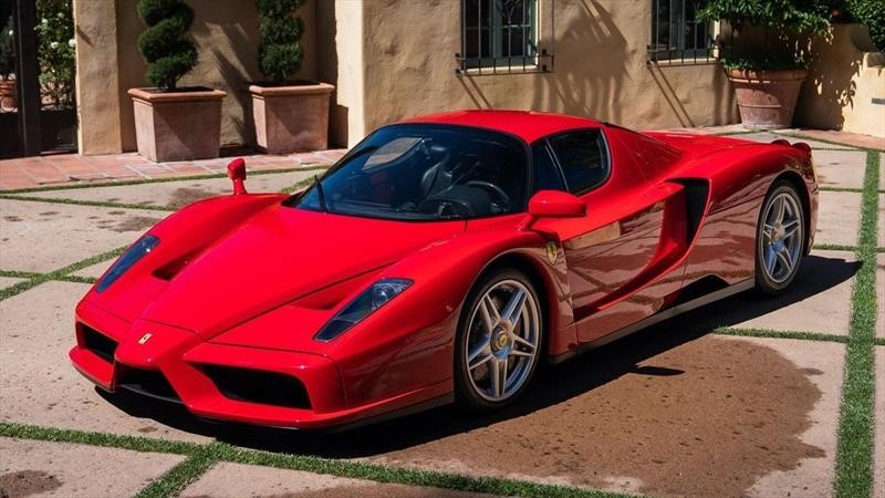 Mirá lo que pagaron por esta Ferrrari Enzo