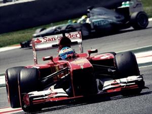 F1 GP de España, ganaron Alonso y Ferrari