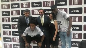 Cuadrado y Mina, la nueva delantera de Jeep y Fiat