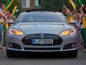 Michelin da la vuelta al mundo con un Tesla Model S