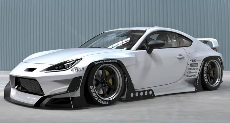 El Toyota GR86 es otra cosa con un kit widebody de Rocket Bunny