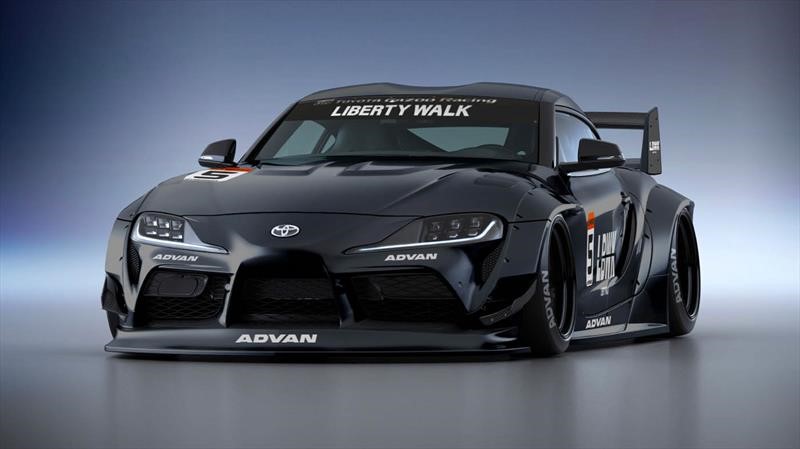 Toyota Supra por Liberty Walk: Listo para las pistas