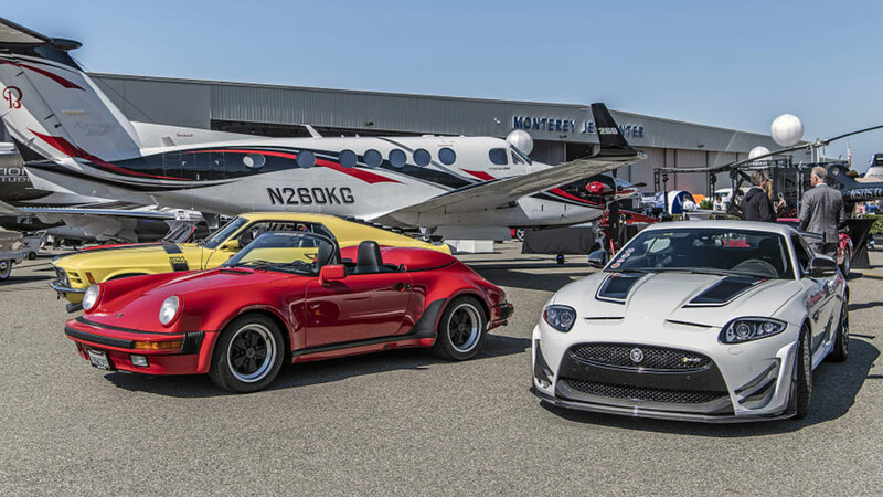 Entre autos, aviones y cocteles arrancó oficialmente la Car Week en Monterey, California