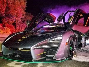 Se incendia McLaren Senna de famoso Youtuber