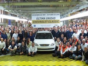 El Chevrolet Corsa / Classic se despide del mercado con un récord