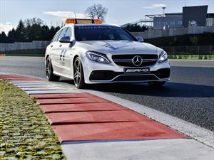 Una vuelta a bordo del auto médico en el circuito de F1 en Bakú, Azerbaiyán