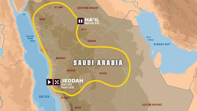 El Rally Dakar confirma su recorrido para la edición 2021