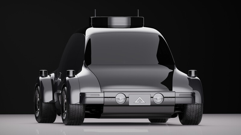 Alpha Room es otro auto eléctrico y autónomo que viene del futuro