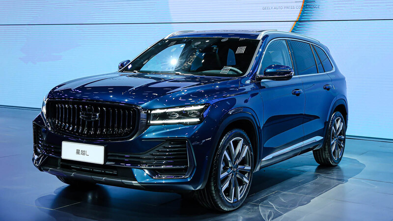 Shanghái 2021: Geely Xingyue L es un SUV donde lo primero son las pantallas