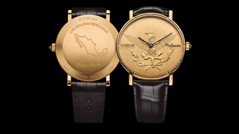 Coin Watch de Corum, un cronógrafo para México