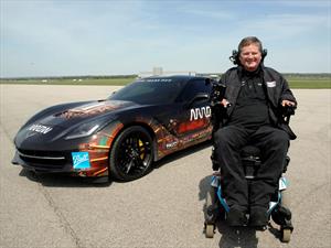 Un cuadripléjico correrá con un Chevrolet Corvette Stringray