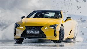 Lexus pone a prueba sus autos en el invierno siberiano