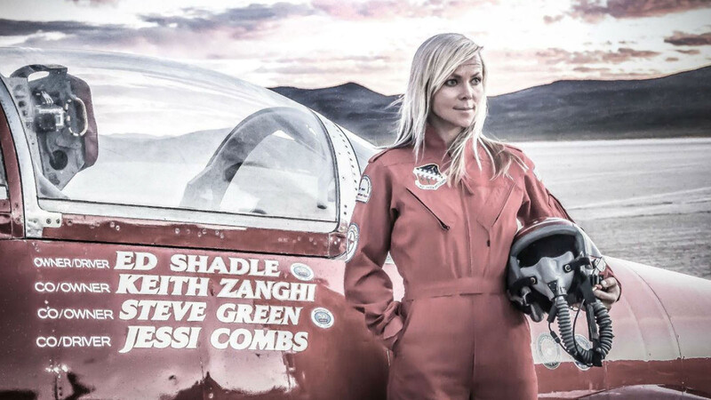 Jessi Combs, la mujer que nunca supo de su récord