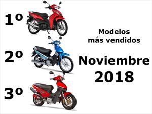 Top 10: Los modelos de motos más vendidos en noviembre 2018