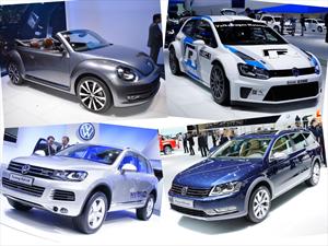 VW muestra los Passat Alltrack, Beetle Cabrio, Touareg Hybrid y Polo WRC.