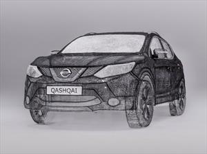 El futuro del diseño: un auto dibujado con una lapicera 3D