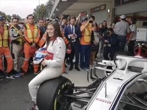 Tatiana Calderón y 23 giros de gloria