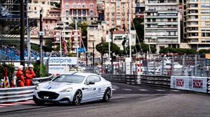 El Rapide eléctrico de Aston Martin debuta en Mónaco