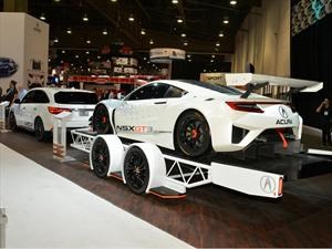 Acura MDX 2017, el vehículo ideal para remolcar al NSX GT3