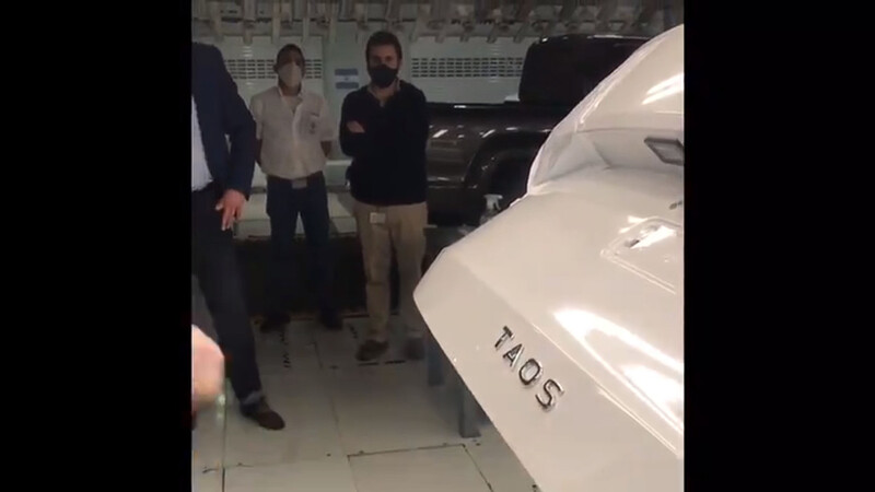 El nuevo Volksagen Taos argentino recibió su bautismo oficial