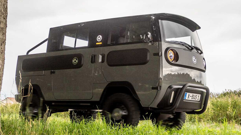 El XBUS es un verdadero "transformer" utilitario, inspirado en la Kombi de Volkswagen