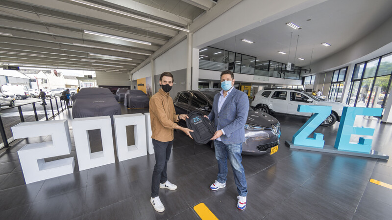El Renault eléctrico número dos mil en América fue vendido en Colombia