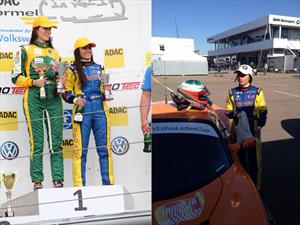 Glory Fernández es la única piloto latina en Lotus Ladies Cup