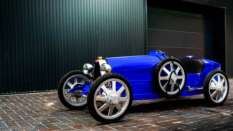 El Bugatti para niños va a producción