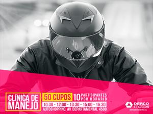 Derco Motos ofrece clínicas de conducción gratuitas