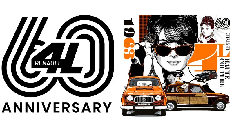 Renault celebra los 60 años del R4 con un merecido homenaje