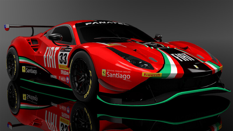 Tocó el cielo con las manos: Un diseñador argentino decoró una Ferrari de Gran Turismo