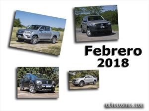 Top 10: Las pick-ups más vendidas de Argentina en febrero de 2018