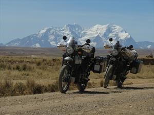 Viajando por toda Suramérica en una Himalayan