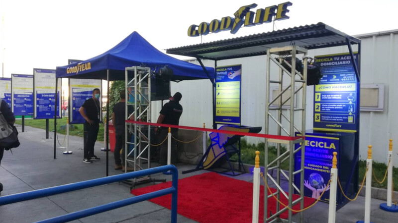 Goodyear abre punto de reciclaje de residuos