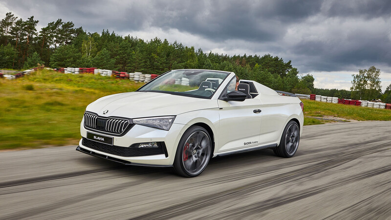 Skoda Slavia Concept, un curioso speedster fabricado por estudiantes