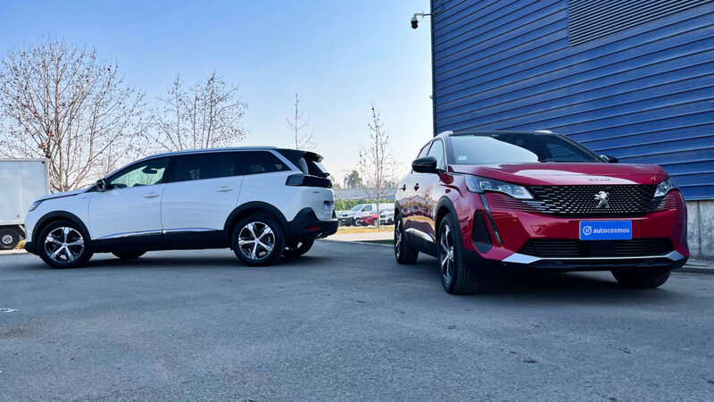 Peugeot 3008 vs Peugeot 5008: ¿cuál conviene más?