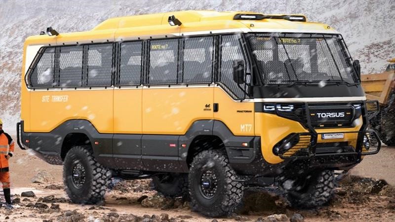 Conoce el primer bus 4x4