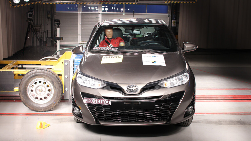 Toyota Yaris se somete a las pruebas de seguridad de Latin NCAP