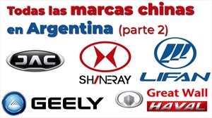 Todas las marcas chinas que se venden en Argentina (parte 2)