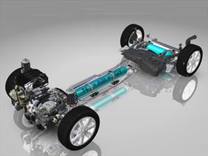 Citroën presenta la tecnología híbrida con aire comprimido.