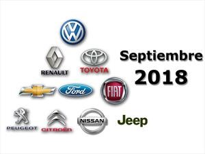 Top 10: las marcas más vendedoras de Argentina en septiembre de 2018