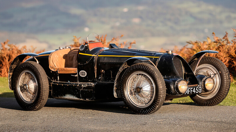 A la venta tres Bugatti clásicos de hace casi un siglo