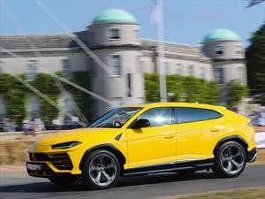 Goodwood 2018: Lamborghini Urus y Huracan en la misma pista