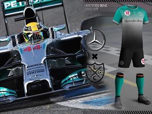 ¿Cómo serían las camisetas de fútbol de los equipos de F1?