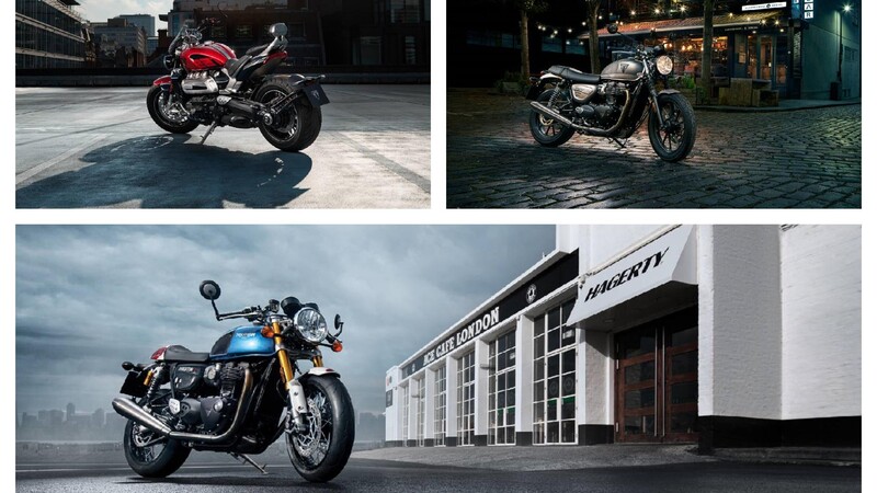 Triumph lanza al mercado tres bellas ediciones especiales